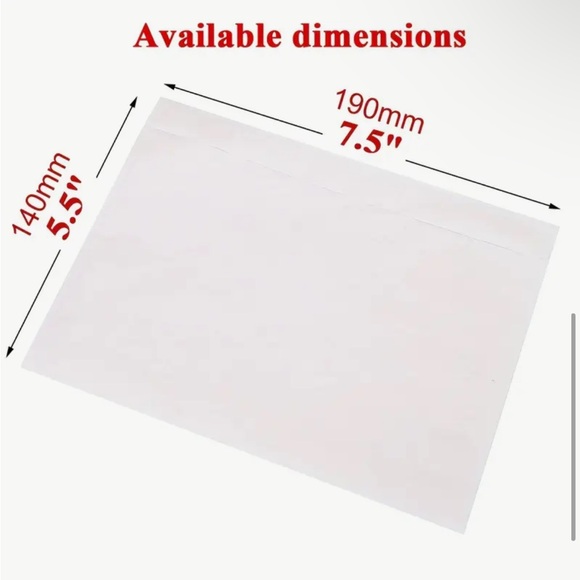 Shipping label covers (50ct) - Picture 2 of 3